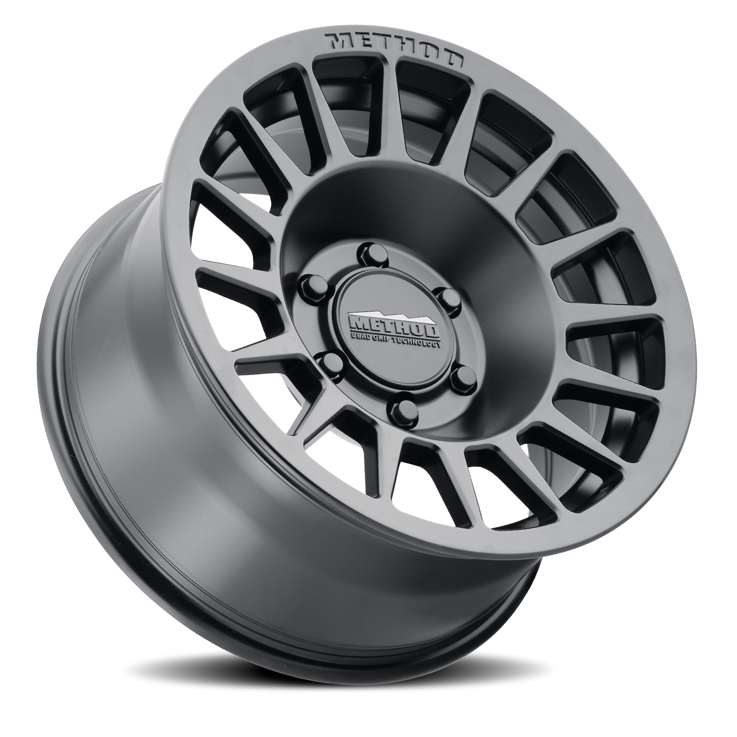 Aluminum Wheels 17x7.5 Bead Grip MR707 Matte Black MB Method