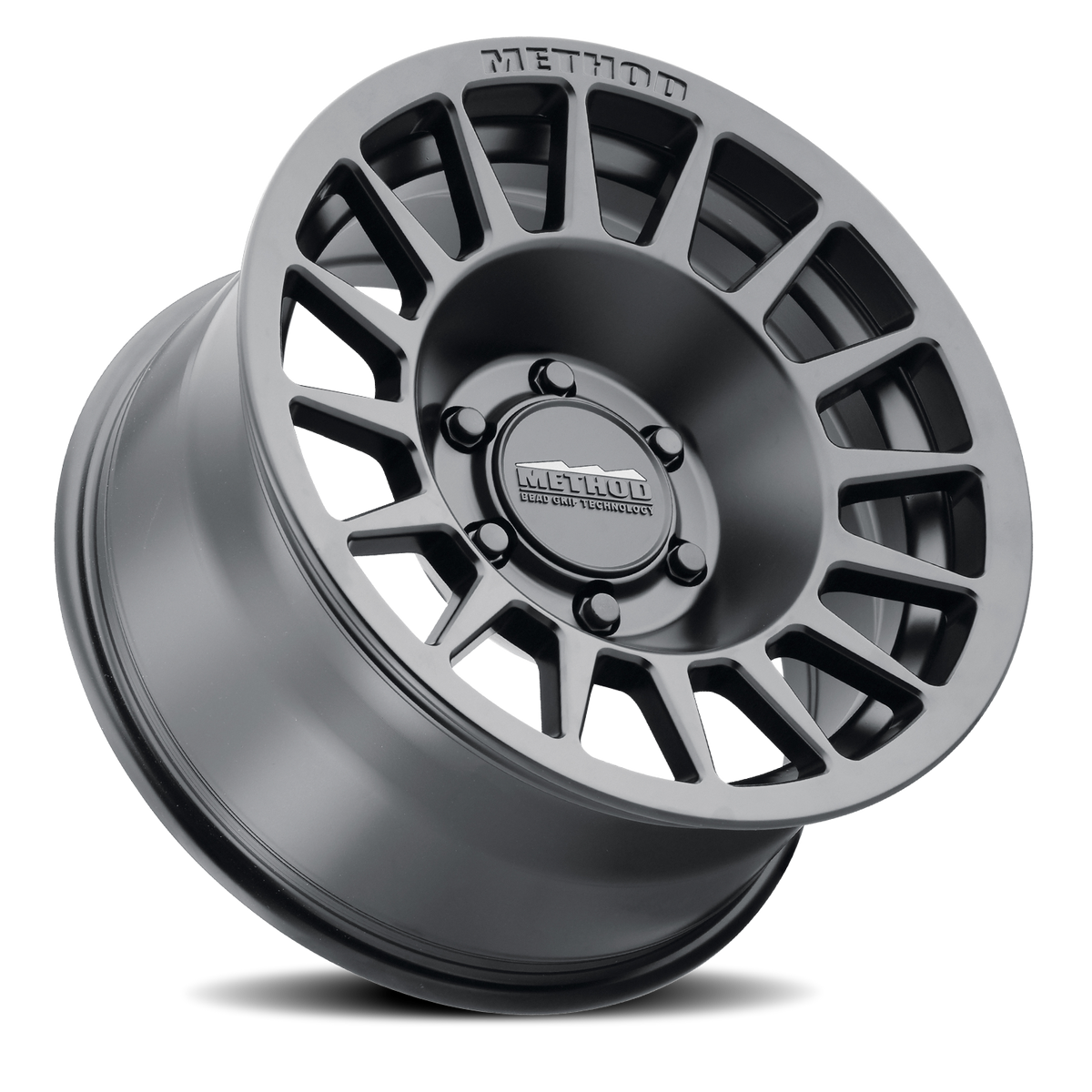 Aluminum Wheels 17x7.5 Bead Grip MR707 Matte Black MB Method