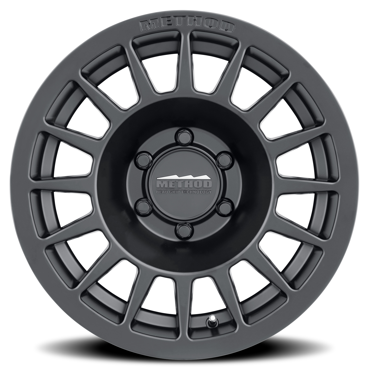 Aluminum Wheels 17x7.5 Bead Grip MR707 Matte Black MB Method