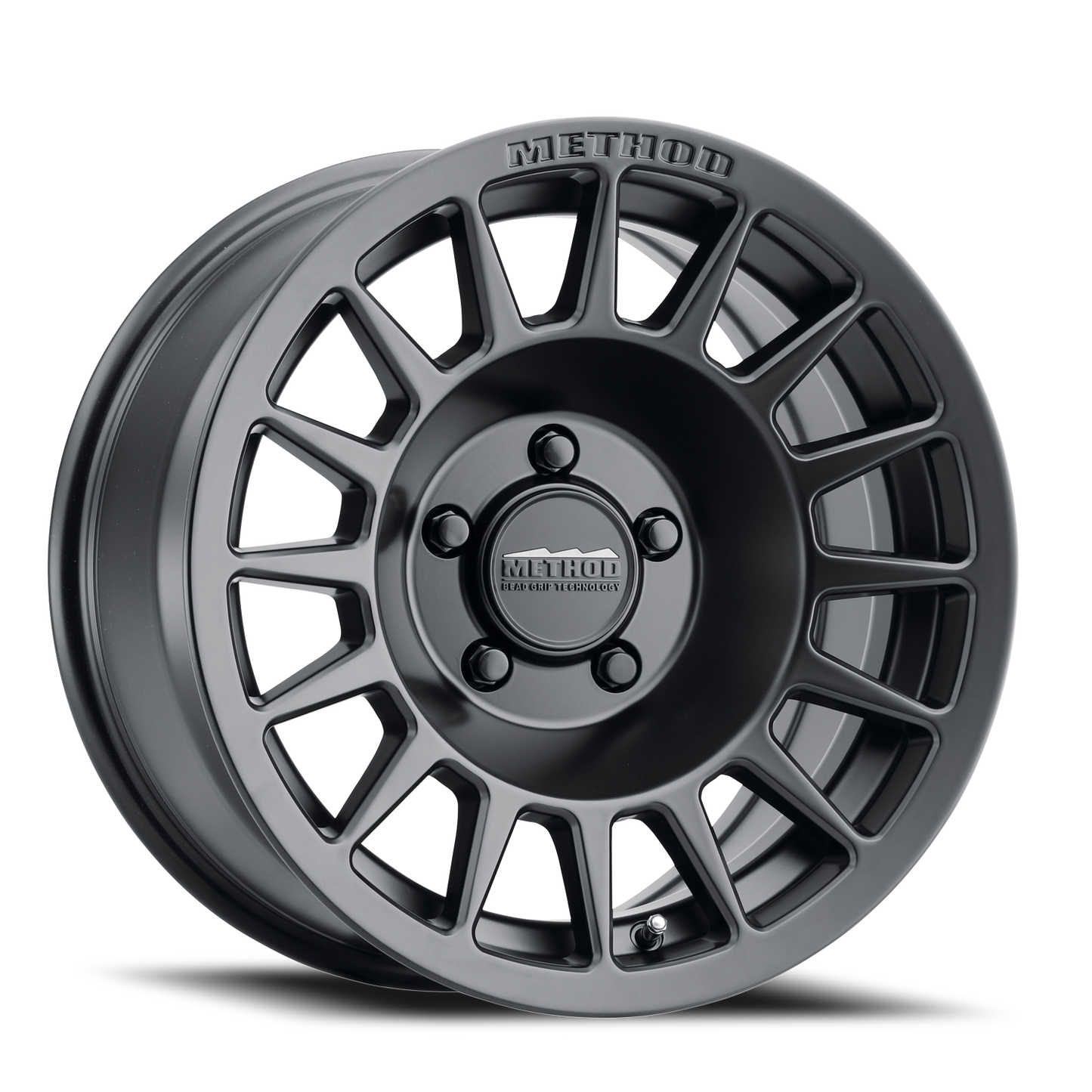 Aluminum Wheels 17x8.5 Bead Grip MR707 Bolt Pattern 5 On 108 Offset 38 Lip Size 0 Matte Black MB Method