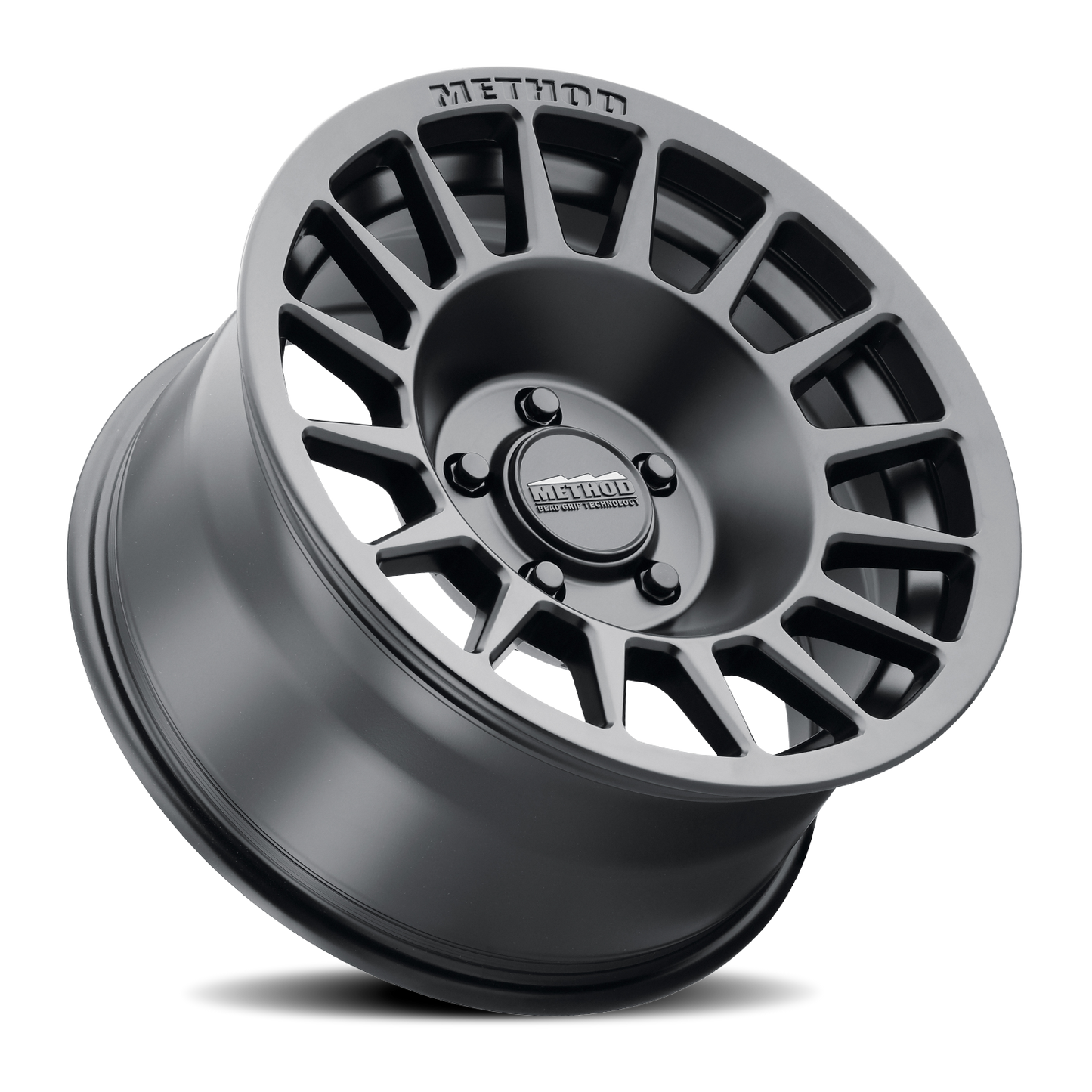 Aluminum Wheels 17x8.5 Bead Grip MR707 Bolt Pattern 5 On 108 Offset 38 Lip Size 0 Matte Black MB Method