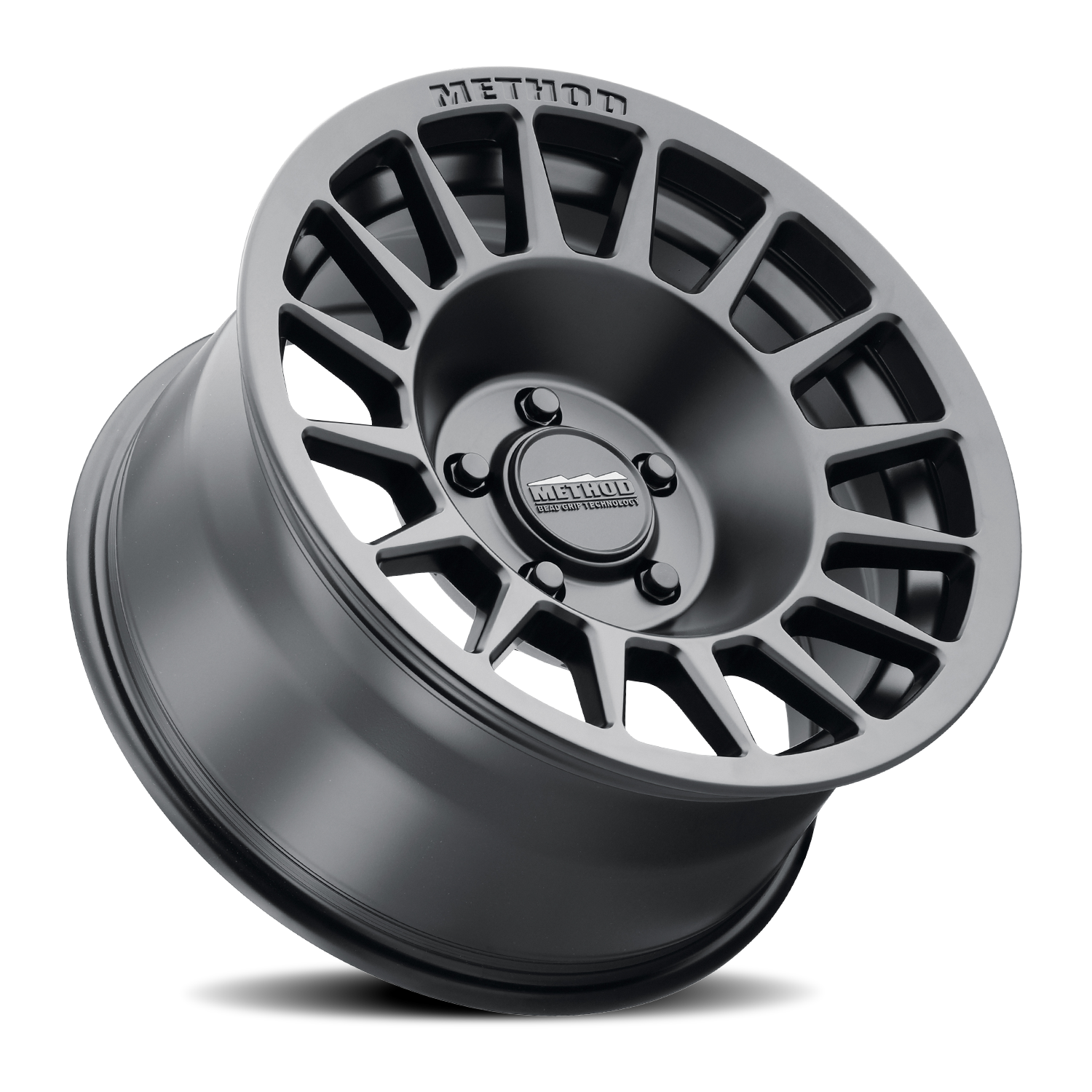 Aluminum Wheels 18x9 Bead Grip MR707 Matte Black MB Method