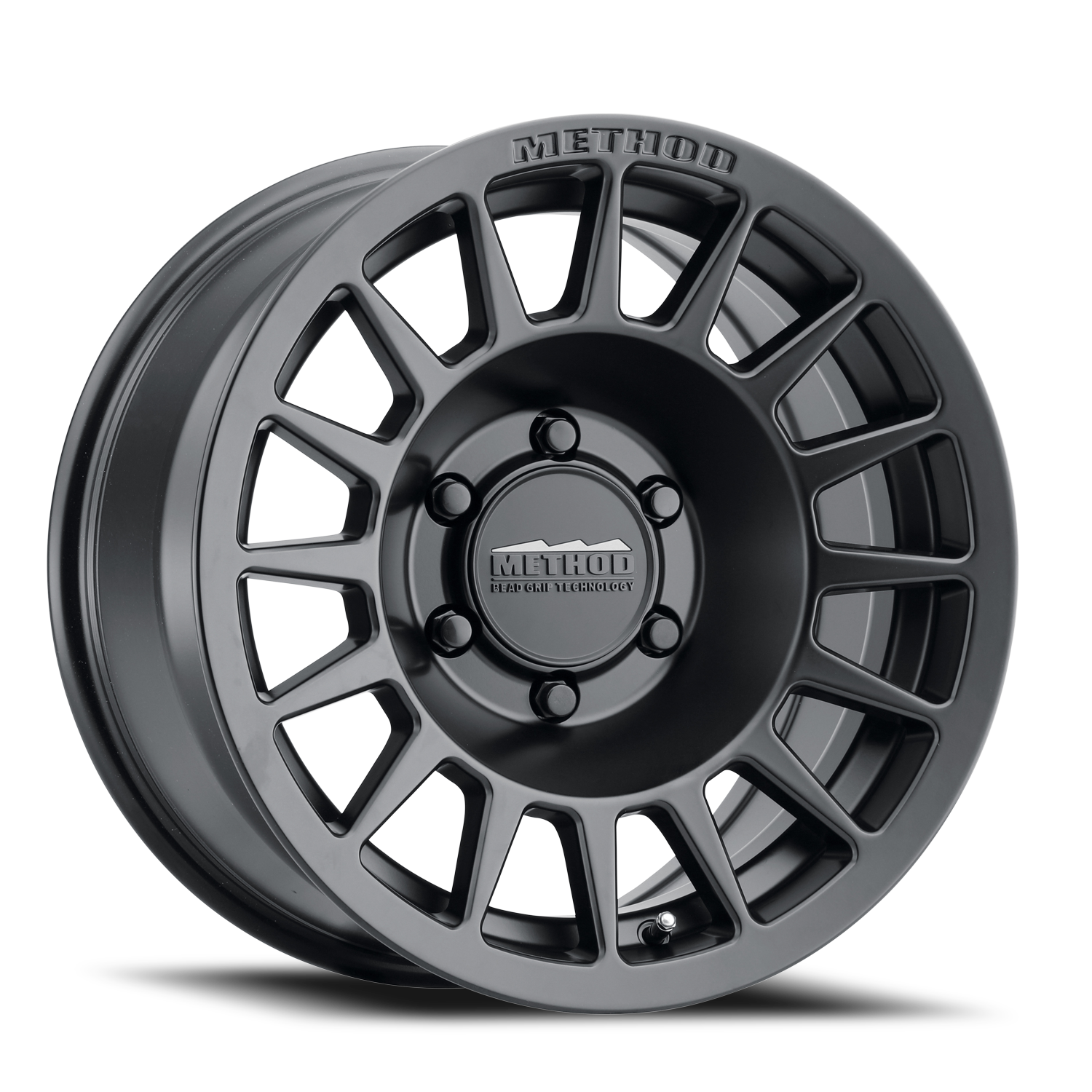 Aluminum Wheels 18x9 Bead Grip MR707 Matte Black MB Method
