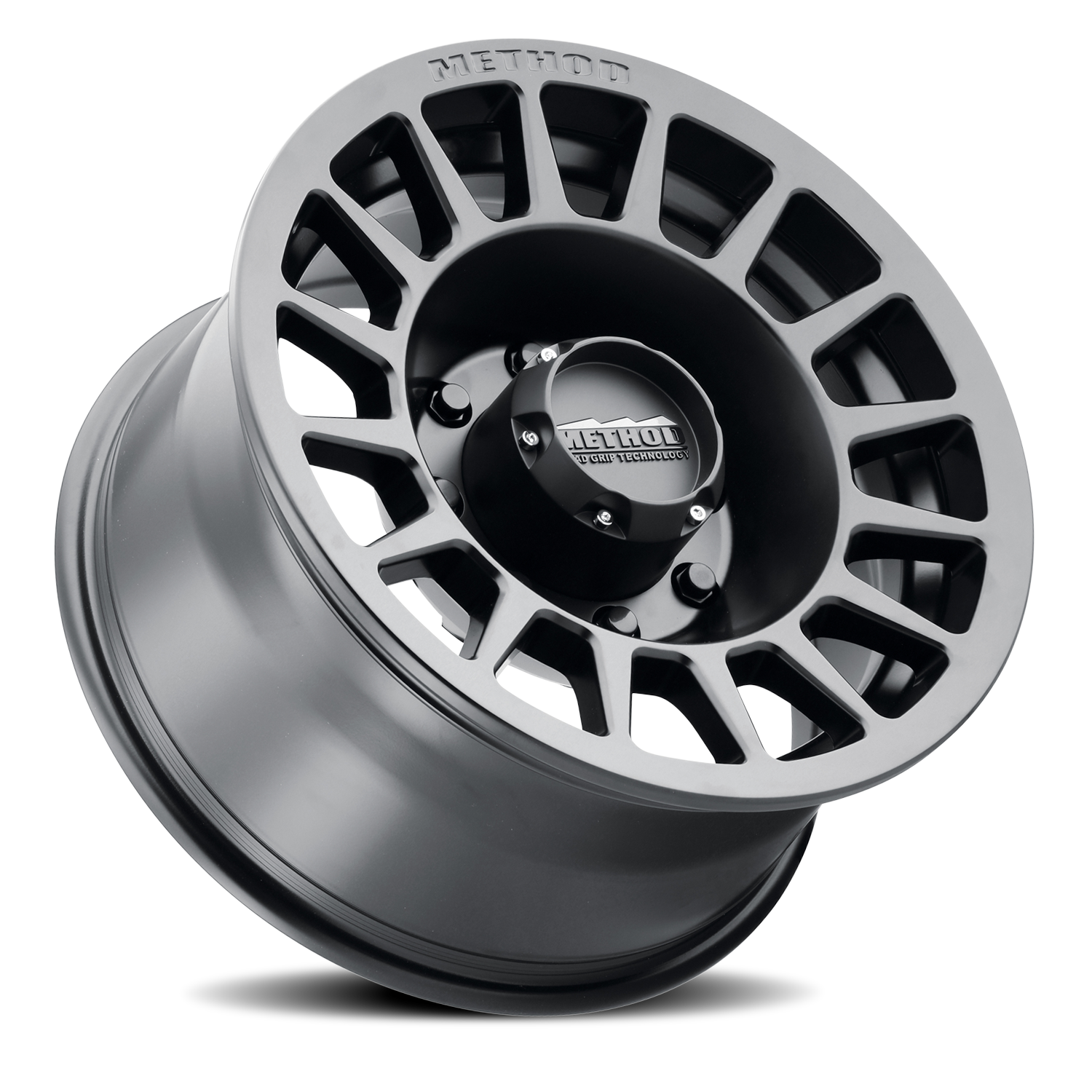 Aluminum Wheels 18x9 Bead Grip MR707 Matte Black MB Method
