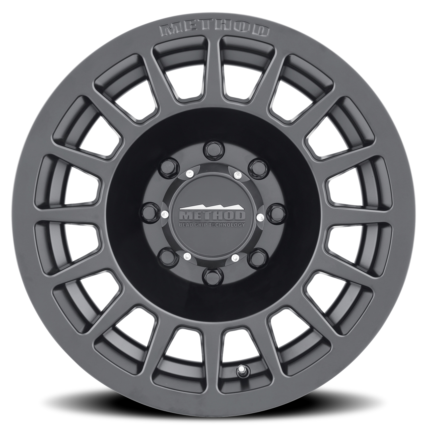 Aluminum Wheels 18x9 Bead Grip MR707 Matte Black MB Method