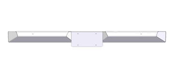 2011-2019 GM 2500 REAR PLATE BUMPER-LTW Motorsports