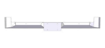 2016+ TOYOTA TACOMA REAR PLATE BUMPER-LTW Motorsports
