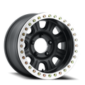 Aluminum Wheels 17x9.5 Monster Beadlock RT231 Black Machined Face Raceline Wheels