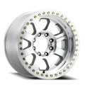 Aluminum Wheels 20x10 Avenger Beadlock RT260M Silver Machined Raceline Wheels