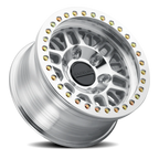 Aluminum Wheels 17x9 Ryno Cast Beadlock RT951M Silver Machined Beadlock Ring Machined Raceline Wheels