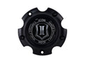 Rebound/Compression Low Pro Center Cap 5X5.5 Black, ICON Alloys