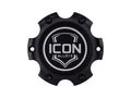 Center Cap With Embossed Logo For W/6 X 135 Bolt Pattern, ICON Alloys