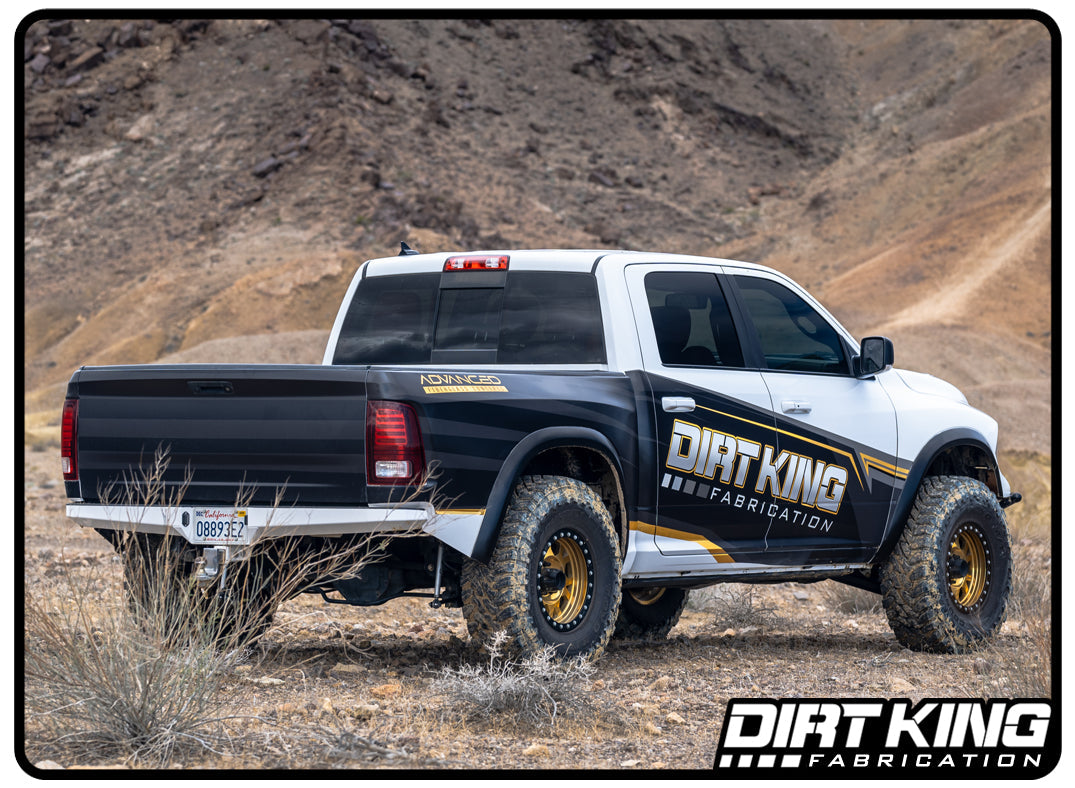 09-18 RAM 1500 Plate Rear Bumper-LTW Motorsports