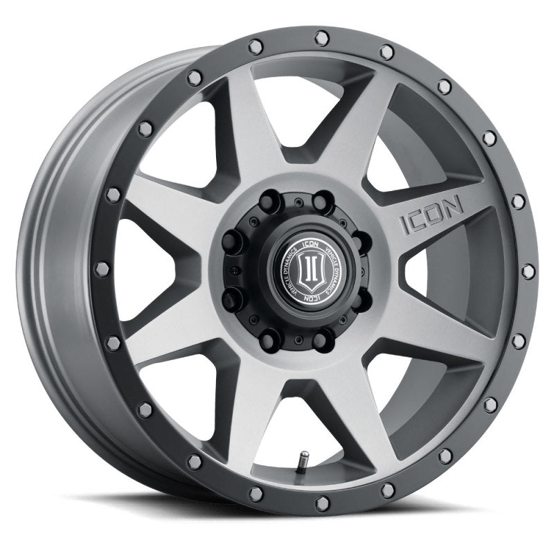 ICON Rebound 20x9 8x180 12mm Offset 5.5in BS Titanium Wheel-LTW Motorsports