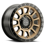 ICON Hulse 18x9 / 5x150 / 25mm / 6in BS Satin Bronze w/ Gloss Black Lip