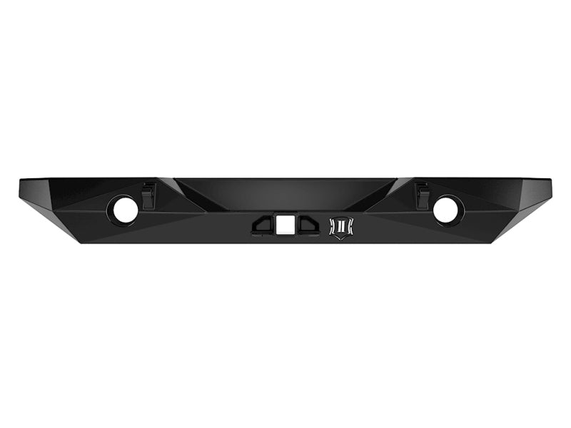 ICON 07-18 Jeep Wrangler JK Pro Series 2 Rear Bumper w/Hitch/Tabs-LTW Motorsports