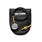 Method Brass Air Deflator Gauge 0-60 PSI - Black