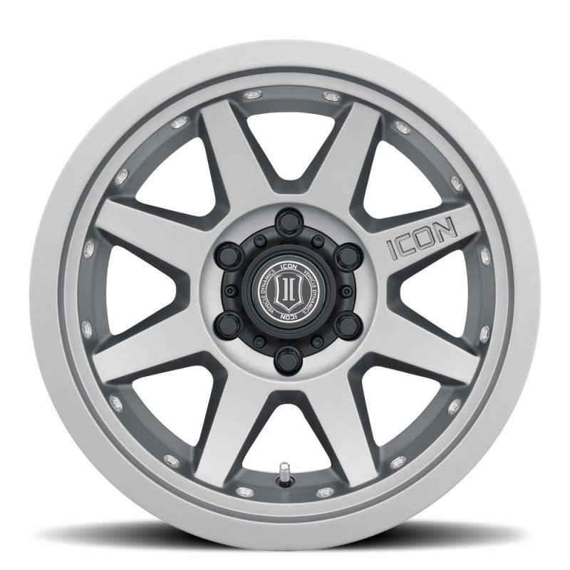 ICON Rebound Pro 17x8.5 6x135 6mm Offset 5in BS 87.1mm Bore Titanium Wheel-LTW Motorsports
