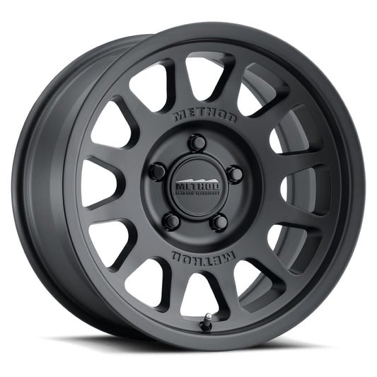 Wheels - Cast - Method MR703 17x8.5 +25mm Offset 5x5 71.5mm CB Matte Black Wheel