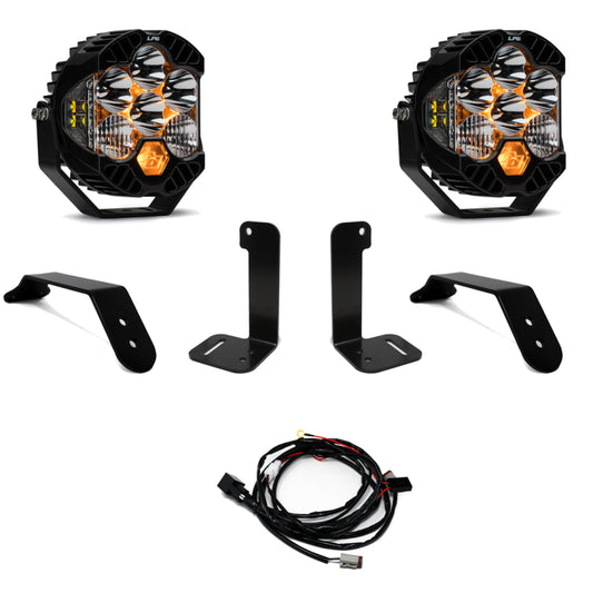 Baja Designs 2018+ Jeep JL/JT Dual LP6 Auxiliary Light Kit-LTW Motorsports