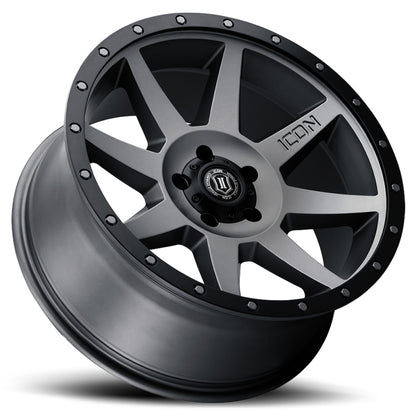 ICON Rebound 20x9 6x135 16mm Offset 5.625in BS Titanium Wheel-LTW Motorsports