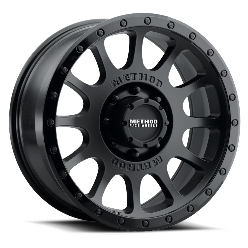 Method MR305 NV 20x9 18mm Offset 8x6.5 130.81mm CB Double Black Wheel