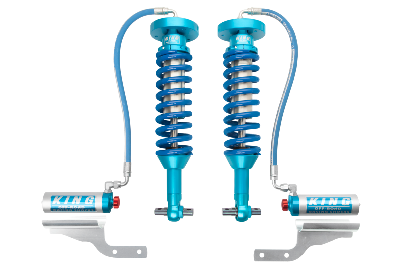 King Shocks 2015+ Ford F150 2WD Front 2.5 Dia Remote Reservoir Coilover w/Adjuster (Pair)-LTW Motorsports
