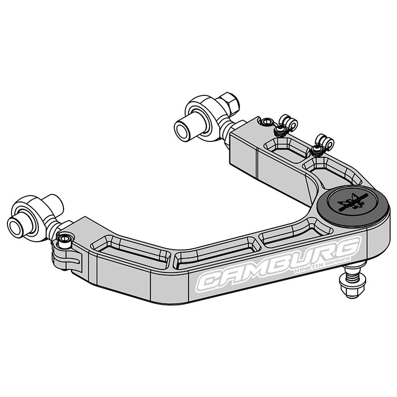 Camburg Toyota Tundra 2WD/4WD 07-21 KINETIK V2 Performance Billet Uniball Upper Arms (Gold)-LTW Motorsports