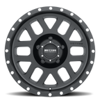 Method MR306 Mesh 17x8.5 0mm Offset 5x4.5 83mm CB Matte Black Wheel