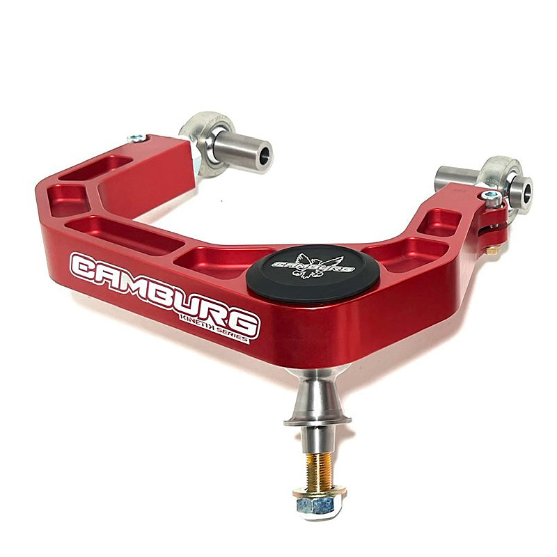 Camburg Chevy/GMC 1500 2WD/4WD 19-23 KINETIK V2 Performance Billet Uniball Upper Arms (Red)-LTW Motorsports