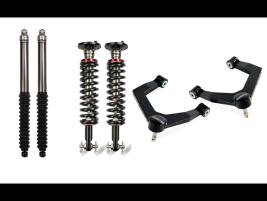 Cognito 19-24 Chevy/GMC Silverado/Sierra 1500 4WD 1in Perf Leveling Kit w/ Elka 2.0 IFP Shocks-LTW Motorsports