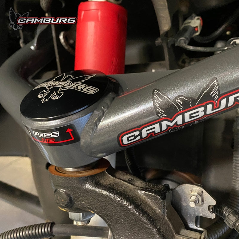 Camburg Chevy/GMC 2500/3500 HD 2WD/4WD 20-23 1.25in Performance Uniball Upper Arms (w/ covers)-LTW Motorsports