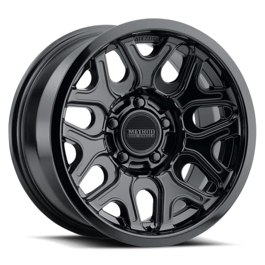 Wheels - Cast - Method MR322 / 18x9 / 8x180 BP / 18ET / 5.68in BS / 130.81mm CB - Gloss Black Wheel