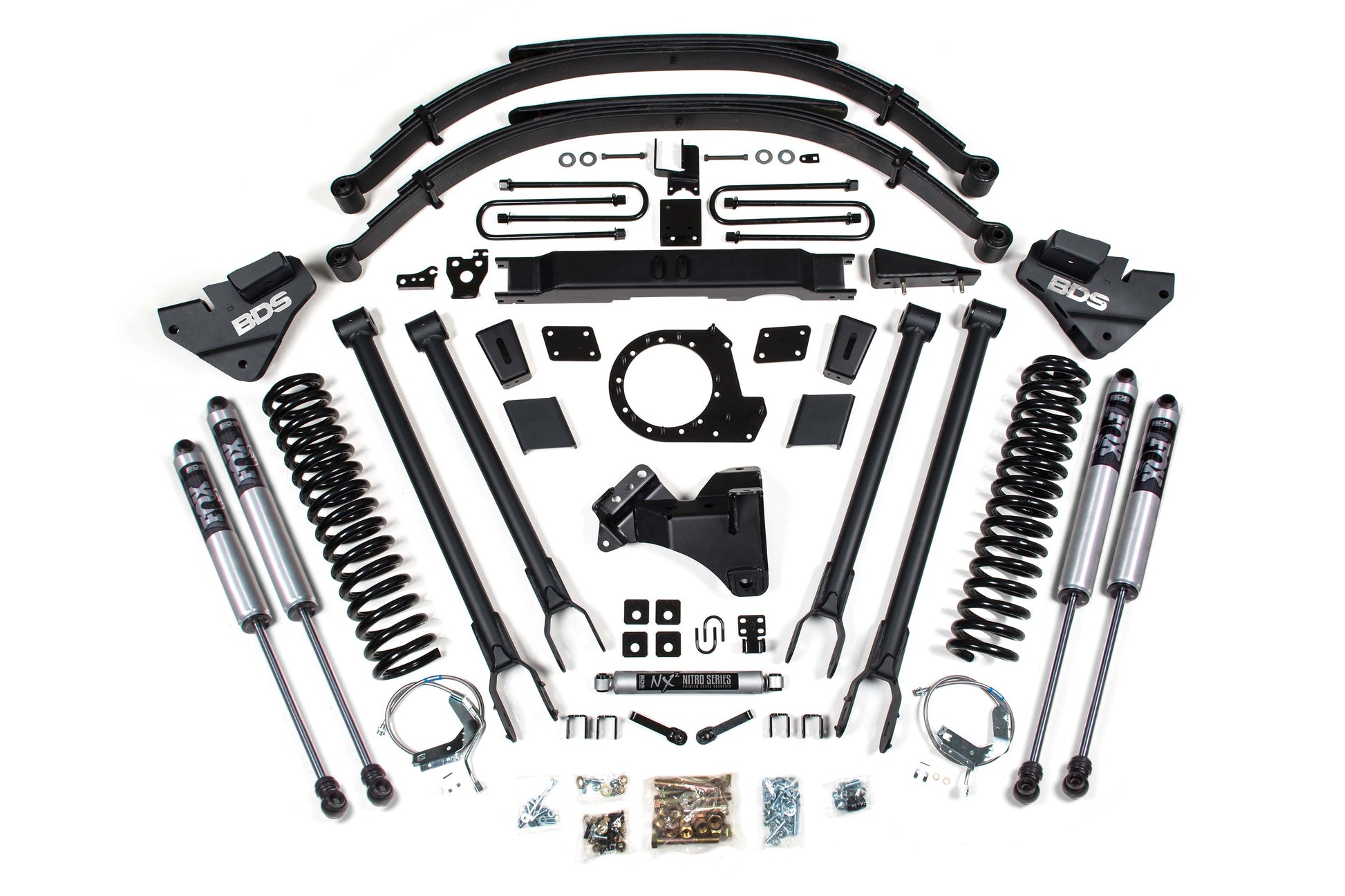 9 Inch Lift Kit W/ 4-Link | Ford F250/F350 Super Duty (20-22) 4WD | Gas-LTW Motorsports