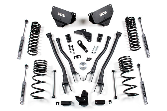 4 Inch Lift Kit W/ 4-Link | Ram 2500 (14-18) 4WD | Diesel-LTW Motorsports