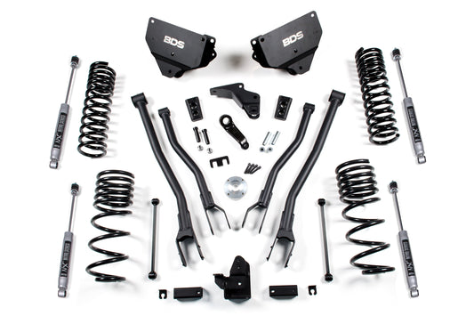 4 Inch Lift Kit W/ 4-Link | Ram 2500 (14-18) 4WD | Gas-LTW Motorsports