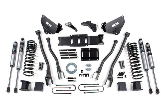 5.5 Inch Lift Kit W/ 4-Link | Ram 3500 W/ Rear Air Ride (13-18) 4WD | Gas-LTW Motorsports