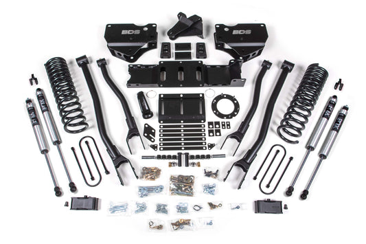 4 Inch Lift Kit W/ 4-Link | Ram 3500 (19-23) 4WD | Gas-LTW Motorsports