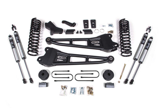 4 Inch Lift Kit W/ Radius Arm | Ram 3500 W/ Rear Air Ride (13-18) 4WD | Diesel-LTW Motorsports