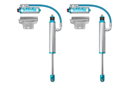 King Shocks 2005+ Toyota Tacoma (6 Lug) Rear 2.5 Dia Remote Reservoir Shock w/Adjuster (Pair)-LTW Motorsports