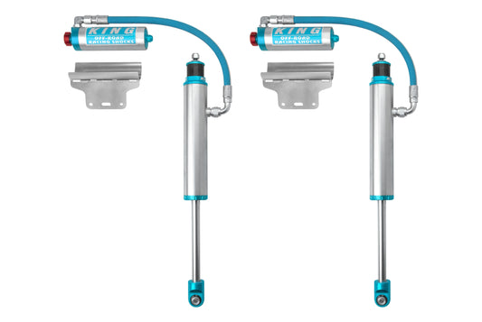 King Shocks 2005+ Toyota Tacoma (6 Lug) Rear 2.5 Dia Remote Reservoir Shock w/Adjuster (Pair)-LTW Motorsports