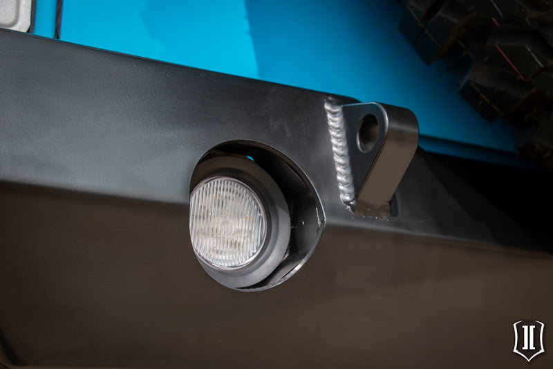 ICON 07-18 Jeep Wrangler JK Pro Series 2 Rear Bumper w/Hitch/Tabs-LTW Motorsports