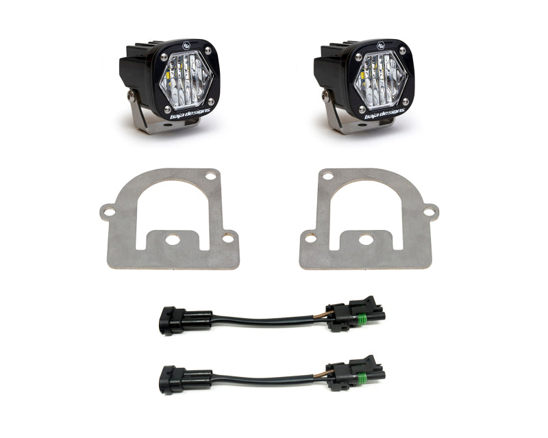 Baja Designs 21+ Ford Bronco Sport S1 WC LED Fog Pocket Light Kit - Clear-LTW Motorsports