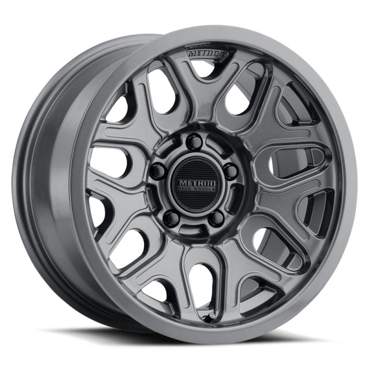 Wheels - Cast - Method MR322 / 17x8.5 / 6x5.5 BP / 0ET / 4.72in BS / 106.25mm CB - Gloss Titanium Wheel