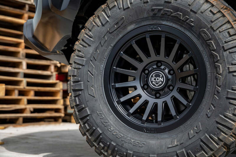 ICON Alloys Recon SLX Gloss Black - 17x8.5 / 5x150 / 25mm / 5.75in BS