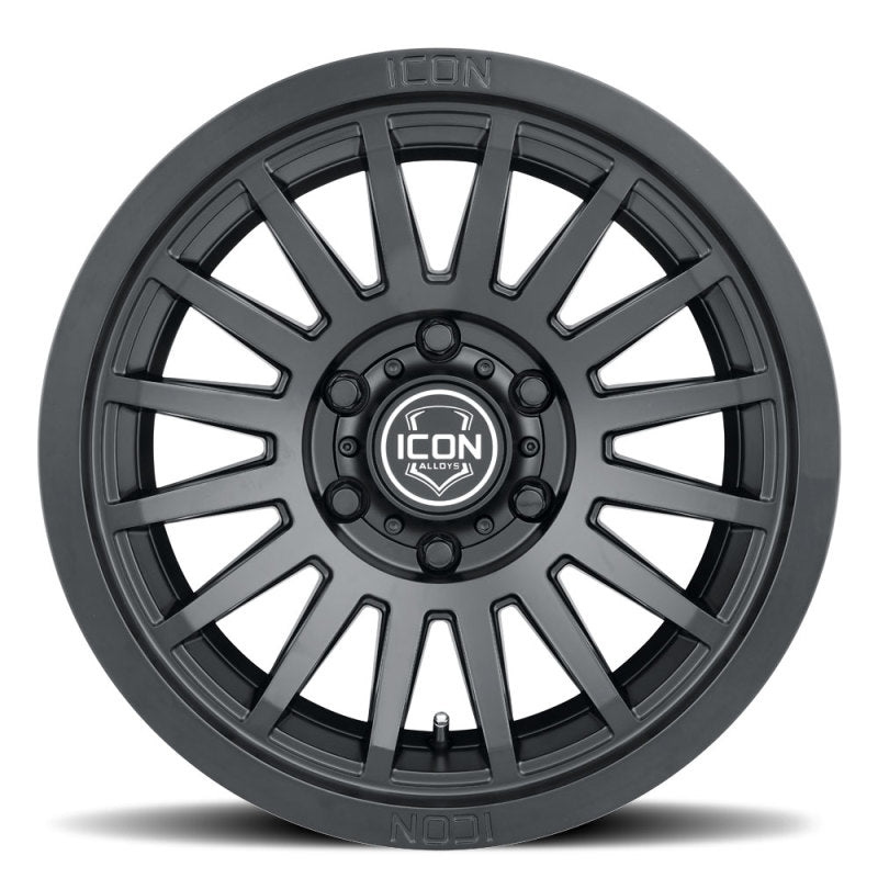 ICON Recon SLX 18x9 6x5.5 BP 25mm Offset 6in BS 95.1mm Hub Bore Satin Black Wheel-LTW Motorsports