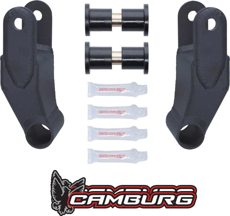 Camburg 10-14 Ford Raptor/ 04-14 F-150 / 80-96 F-150 4wd / 80-96 Bronco MIG Shackles (1.5in. extnd)-LTW Motorsports