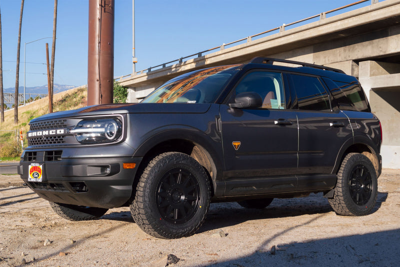 ICON Ricochet 17x8 5x108 38mm Offset 6in BS Satin Black Wheel-LTW Motorsports