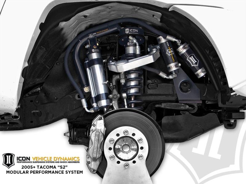 ICON S2 Front 2.5 Omega Series Shocks RR - Pair-LTW Motorsports