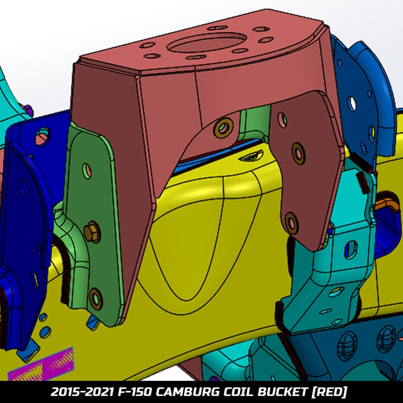 Camburg 15-21 Ford F-150 4wd Raptor Conversion Coil Bucket Kit-LTW Motorsports
